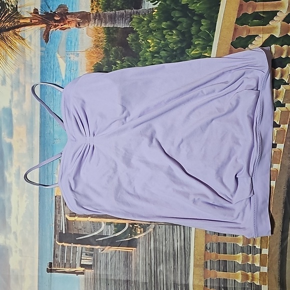 Lululemon Purple Lavender Spaghetti String Top Size 6 - Picture 1 of 6